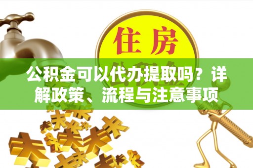 郏县公积金可以代办提取吗？详解政策、流程与注意事项