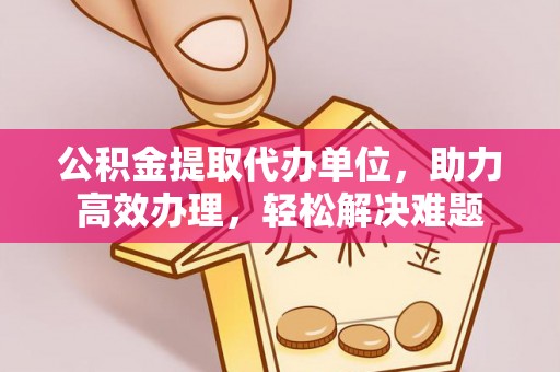 郏县公积金提取代办单位，助力高效办理，轻松解决难题