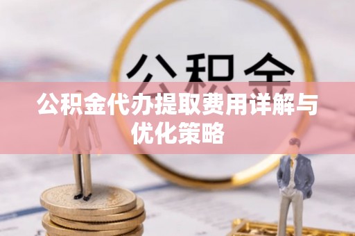郏县公积金代办提取费用详解与优化策略