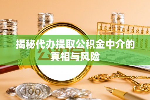 郏县揭秘代办提取公积金中介的真相与风险