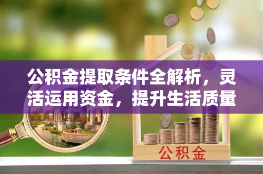 郏县公积金提取条件全解析，灵活运用资金，提升生活质量