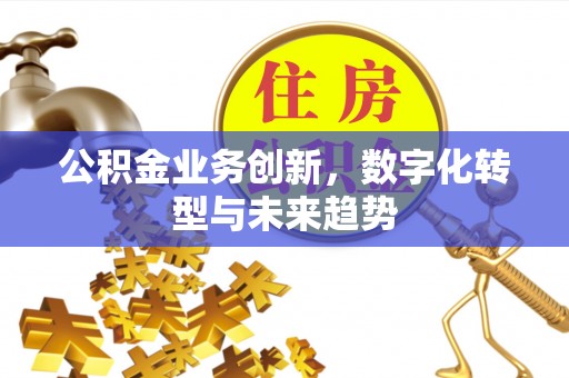 郏县公积金业务创新，数字化转型与未来趋势