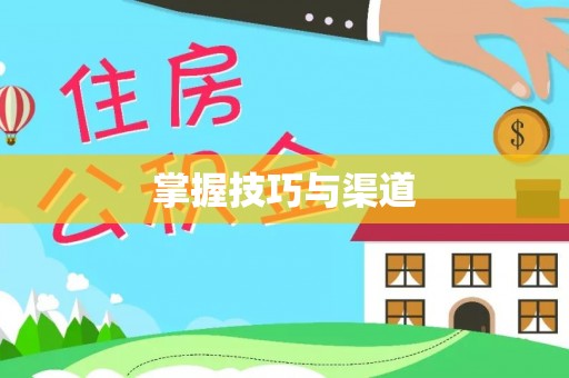郏县掌握技巧与渠道